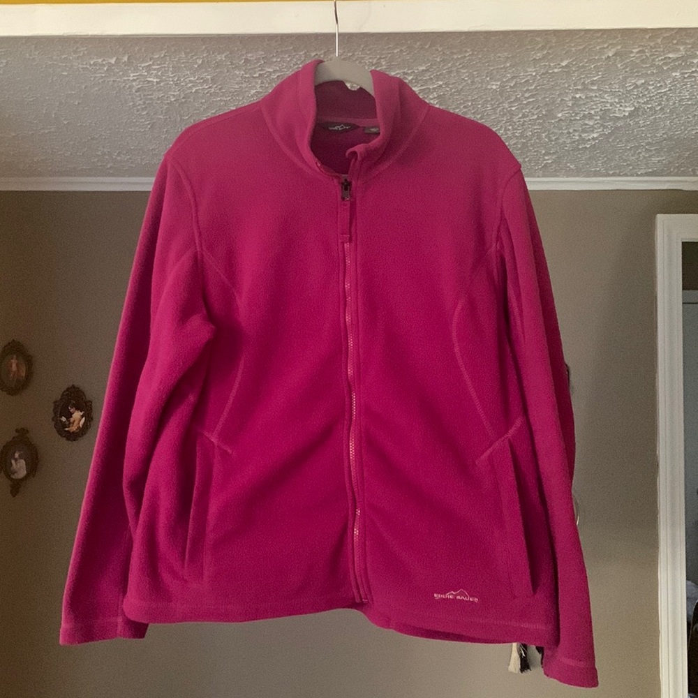 Eddie Bauer fleece zip up